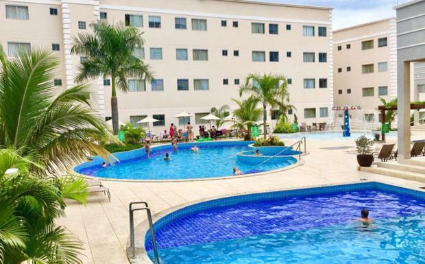 Encontro Das Aguas Caldas - Cortesia Ingressos Da Rede Wam Opcoes Water Park, Nautico E Clube Prive กัลดัสโนวัส ภายนอก รูปภาพ