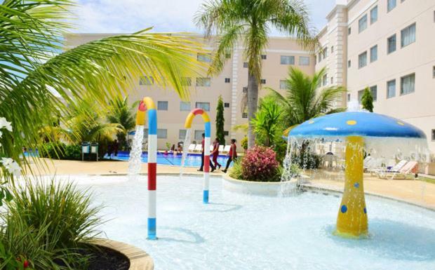 Encontro Das Aguas Caldas - Cortesia Ingressos Da Rede Wam Opcoes Water Park, Nautico E Clube Prive กัลดัสโนวัส ภายนอก รูปภาพ